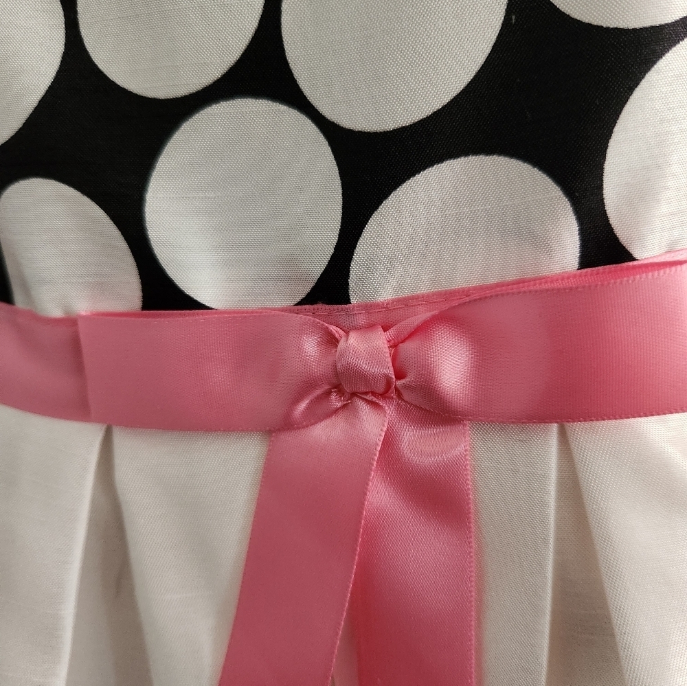 Rare Editions Polka Dot and Striped Girl's Dress; Size 3T, NWT - Picture 3 of 7